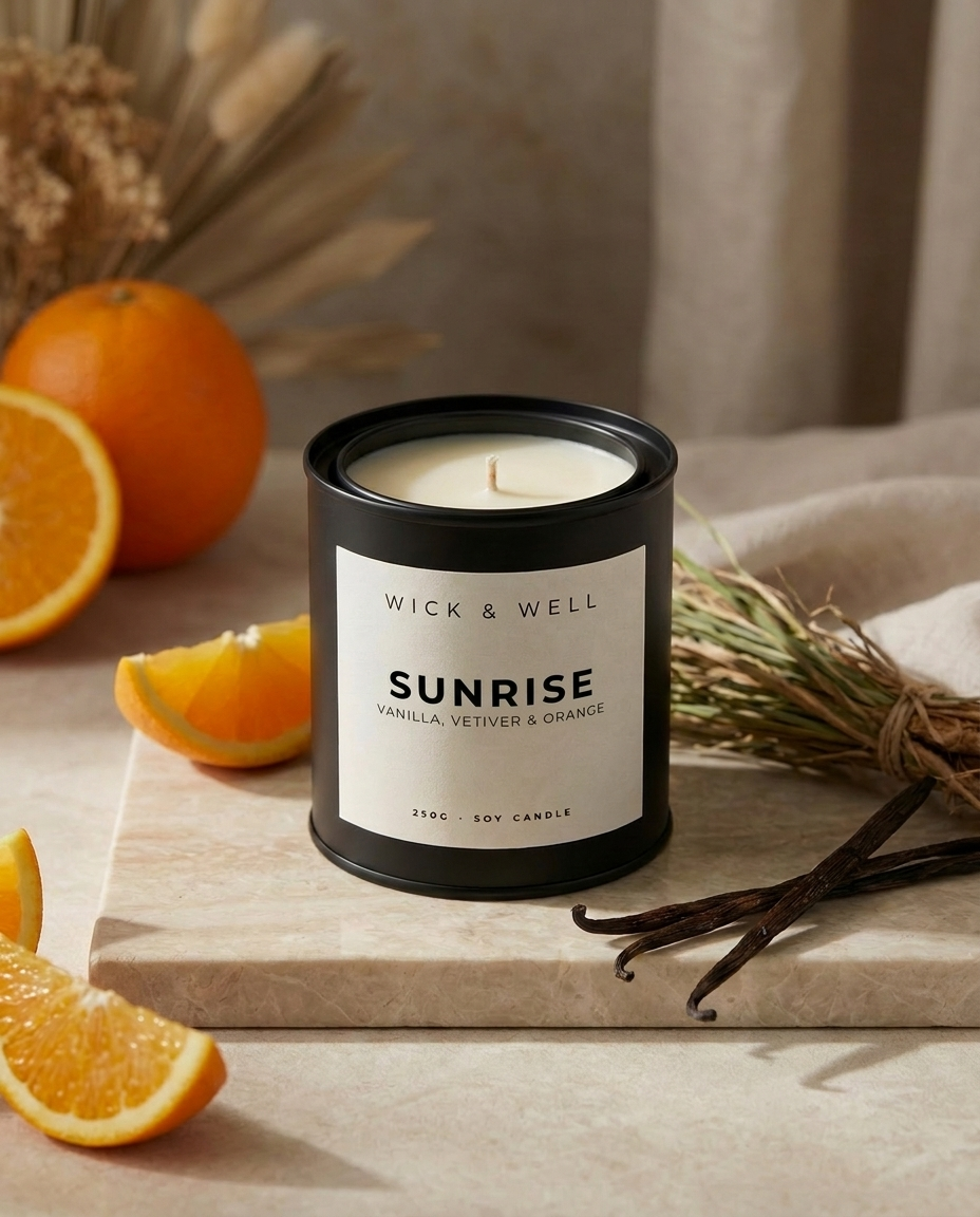 Paint Tin Candles