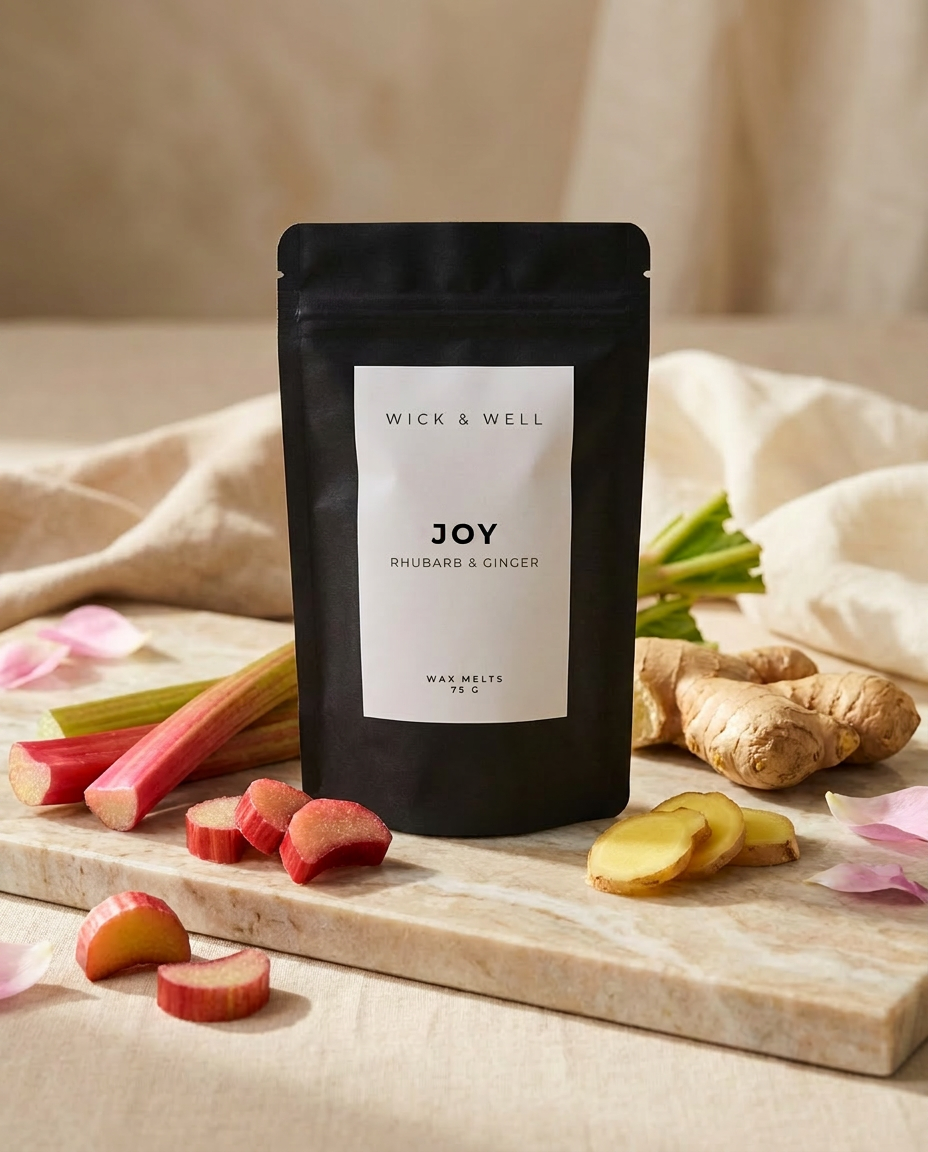 JOY — Rhubarb & Ginger | Wax Melts