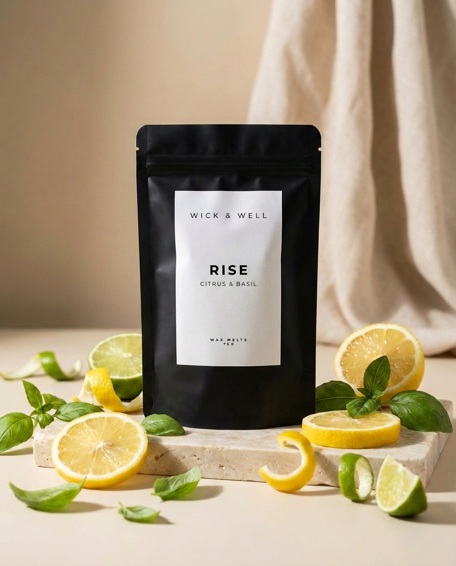 RISE - Citrus & Basil | Wax Melts