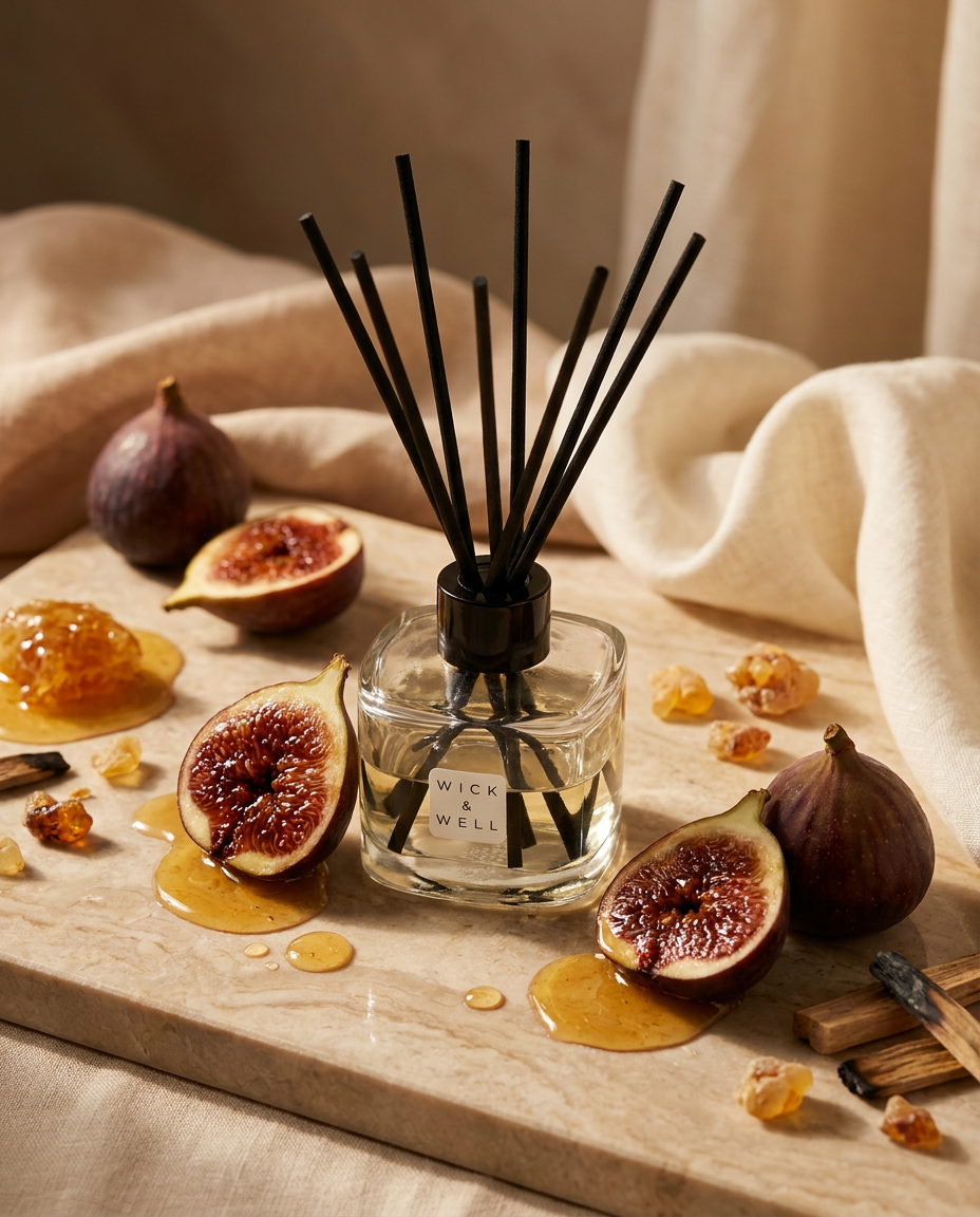 NECTAR — Smoked Fig, Honey & Amber | Reed Diffuser
