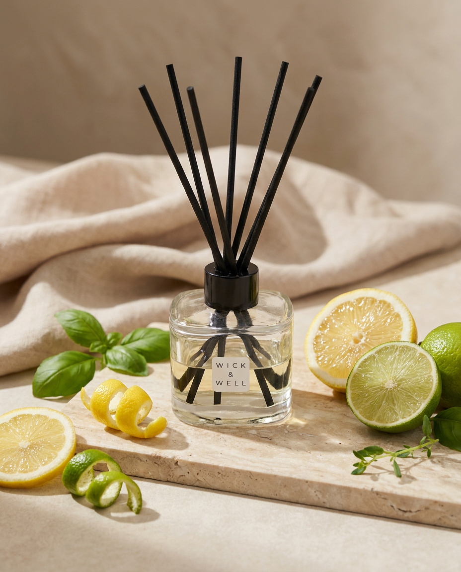 RISE — Citrus & Basil | Reed Diffuser