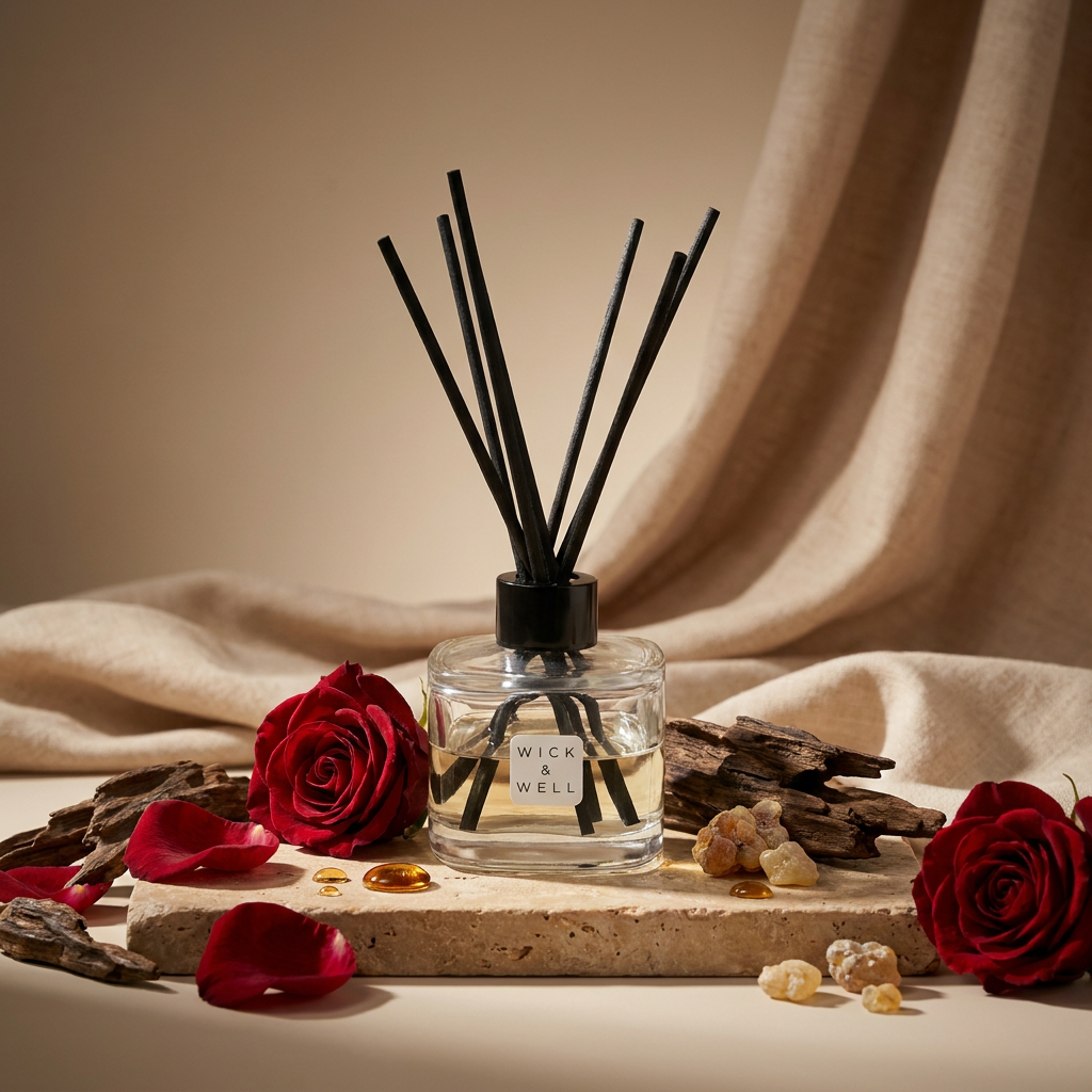 HEAVEN — Black Oud & Rose | Reed Diffuser